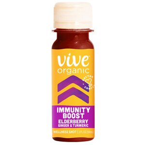 Vive Organic Elderberry, Ginger & Turmeric Immunity Boost Shot, 2 Oz , CVS