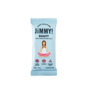 JiMMY! Beauty Protein Bar, White Chocolate Berry Bliss, 1.9 OZ