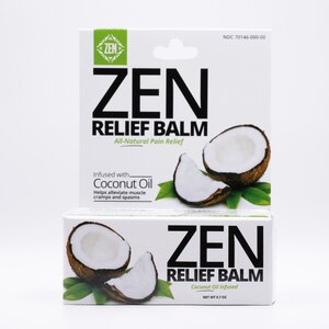 Zen Relief Balm with Coconut Oil, 0.7 OZ