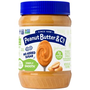Peanut Butter & Co. Simply Smooth Peanut Butter Spread, 16 OZ