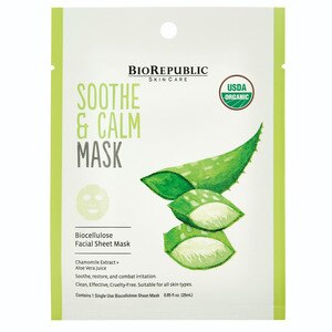 BioRepublic Soothe & Calm Organic Facial Sheet Mask
