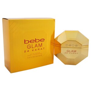 Bebe Glam 24 Karat by Bebe for Women - 3.4 oz EDP Spray