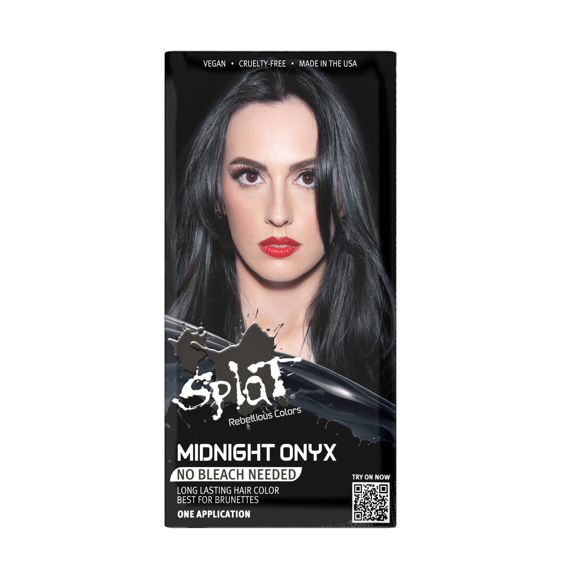 Splat Midnight No Bleach Semi-Permanent Hair Color, Midnight Onyx - 1 , CVS