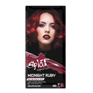 Splat Midnight Hair Color, Ruby , CVS