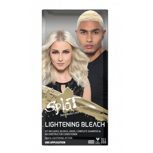 Splat Bleach Kit Reconstructor Lightening Bleach With Photos