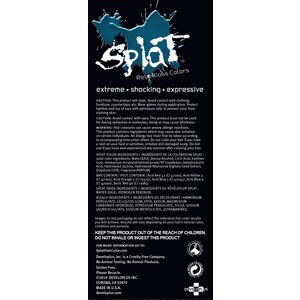 Splat Long Lasting Bold Hair Color Pure Sapphire With Photos
