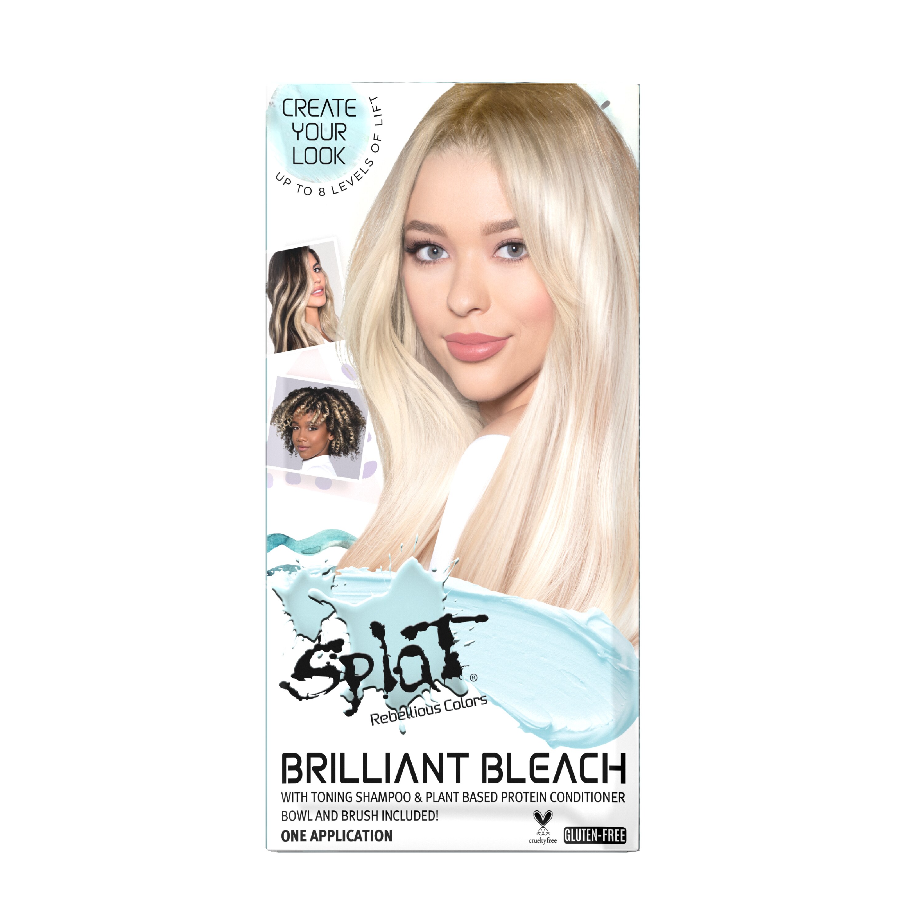 Splat Brilliant Bleach Kit, 1 application