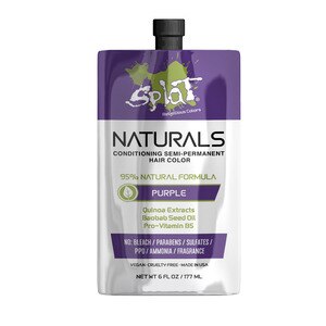 Splat Naturals Semi-Permanent Hair Color, Purple - 6 Oz , CVS