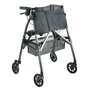 Stander EZ Fold-N-Go Rollator, Black Walnut , CVS