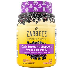 Zarbee's Adult Elderberry Immune Support*, 42 Gummies