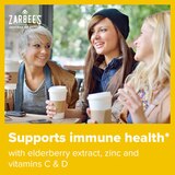 Zarbee's Adult Cough Syrup + Immune with Honey, Elderberry, Natural Berry Flavor, 8 Fl. oz, thumbnail image 5 of 8