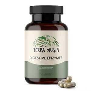 Terra Origin Digestive Enzymes with Probiotic Blend Capsules, 60 CT
