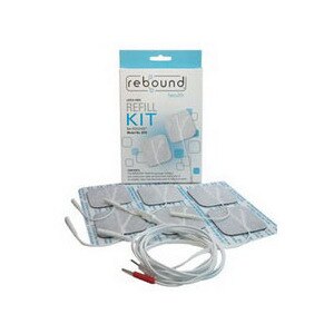 Biomedical Life Systems Rebound - Kit de electrodos de repuesto de venta libre, 4-1/4" x 1-2/5"