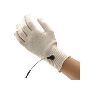 Biomedical Life Systems Bioknit Conductive Gloves, Medium