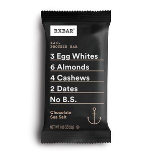 RXBAR Whole Food Protein Bar, Chocolate Sea Salt, 12g Protein, 1.83 Oz Bar , CVS