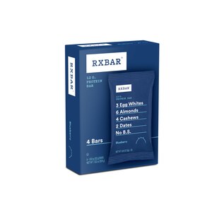 RXBAR Protein Bar, Blueberry, 4 Ct - 1.83 Oz , CVS