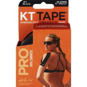 KT Tape Pro Adhesive Strips, 20 CT, Jet Black , CVS