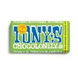 Tony's Chocolonely 51% Dark Chocolate Bar with Almonds and Sea Salt, 6.35 oz, thumbnail image 1 of 3