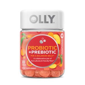 Olly Probiotic + Prebiotic Vitamin 30CT, Peachy Peach