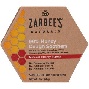 Zarbees Naturals 99 Honey Cough Soothers With Photos Prices