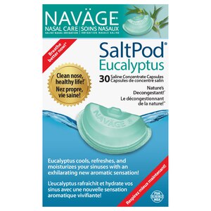 Navage Nasal Care Eucalyptus SaltPod, 30 CT