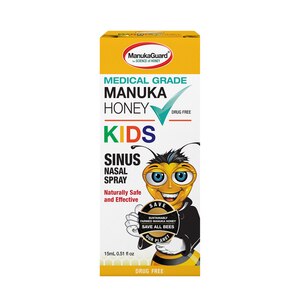 ManukaGuard Kids Sinus Nasal Spray, 0.51 OZ