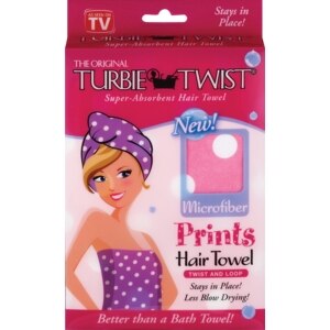 Turbie Twist Microfiber Print Hair Towel