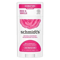Schmidt's Natural Deodorant Stick - Rose & Vanilla, 2.65 OZ