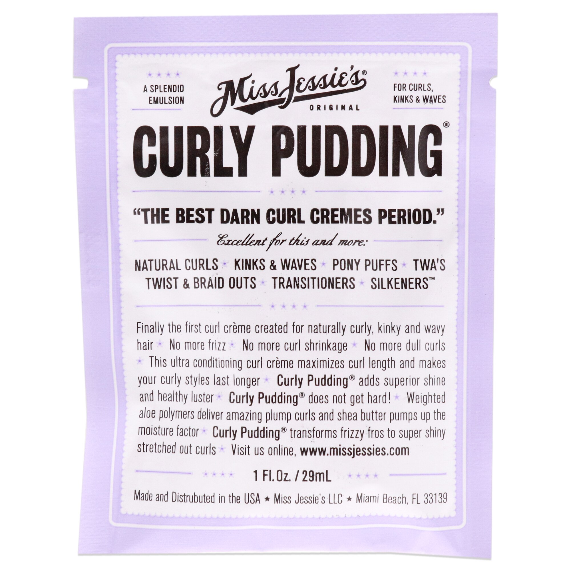 Miss Jessie's Miss Jessies Curly Pudding Cream - 1.2 Oz , CVS