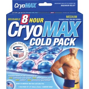 Cryo-Max - Compresa fría de 8 horas, tamaño mediano