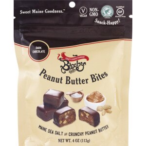 Bixby Dark Chocolate Peanut Butter Bites, 4 OZ