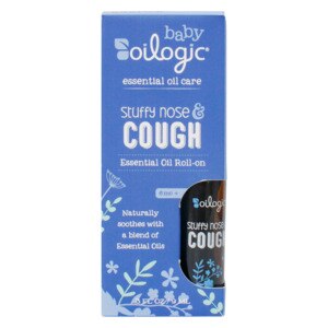  Oilogic Stuffy Nose & Cough Essential Oil Roll On, .3 OZ 