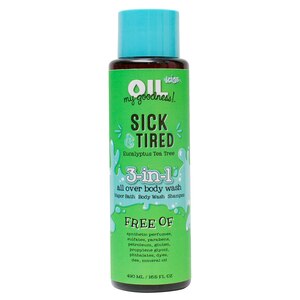 Oil My Goodness Sick & Tired 3-in-1 Bath Solutions for Kids, 16.5 OZ