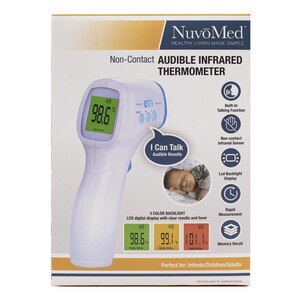 Nuvomed Non-Contact Audible Infrared Thermometer