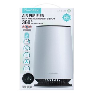Nuvomed Tabletop Air Purifier With PM2.5 Air Quality Display , CVS