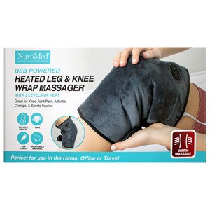 Nuvomed Heated Leg & Knee Wrap Massager