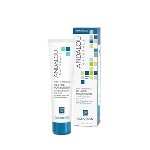 Andalou Naturals Acai Plus White Tea - Hidratante sin aceite, 2.1 oz