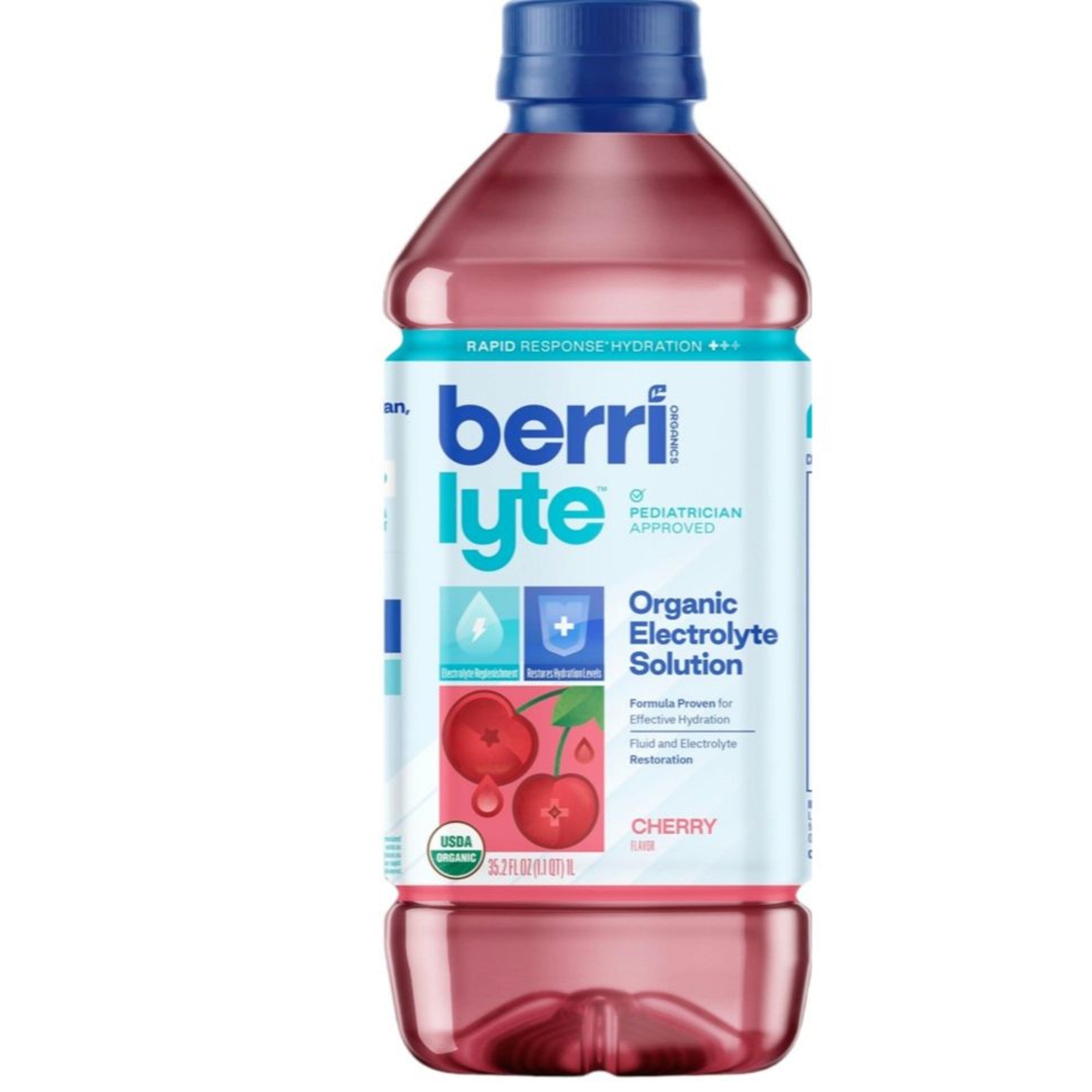 Berri Lyte Organic Cherry Electrolyte Solution - 33.8 Oz , CVS