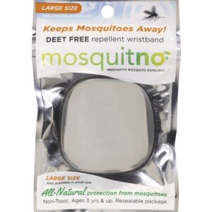 10 Mosquitno Innovative Mosquito Repellent No DEET Wristband Large All Natural for sale online 