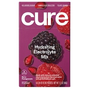 Cure Hydration Cure Hydrating Electrolyte Drink Mix, Berry Pomegranate, 8 Ct , CVS