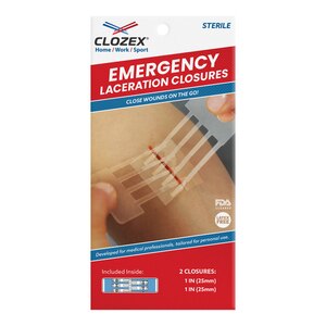 Clozex Medical, Inc. Clozex Laceration Closures, 1, 2 Ct , CVS