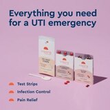 Uqora UTI Emergency Kit, UTI Pain Relief, UTI Infection Control, UTI Test Strips, thumbnail image 2 of 9