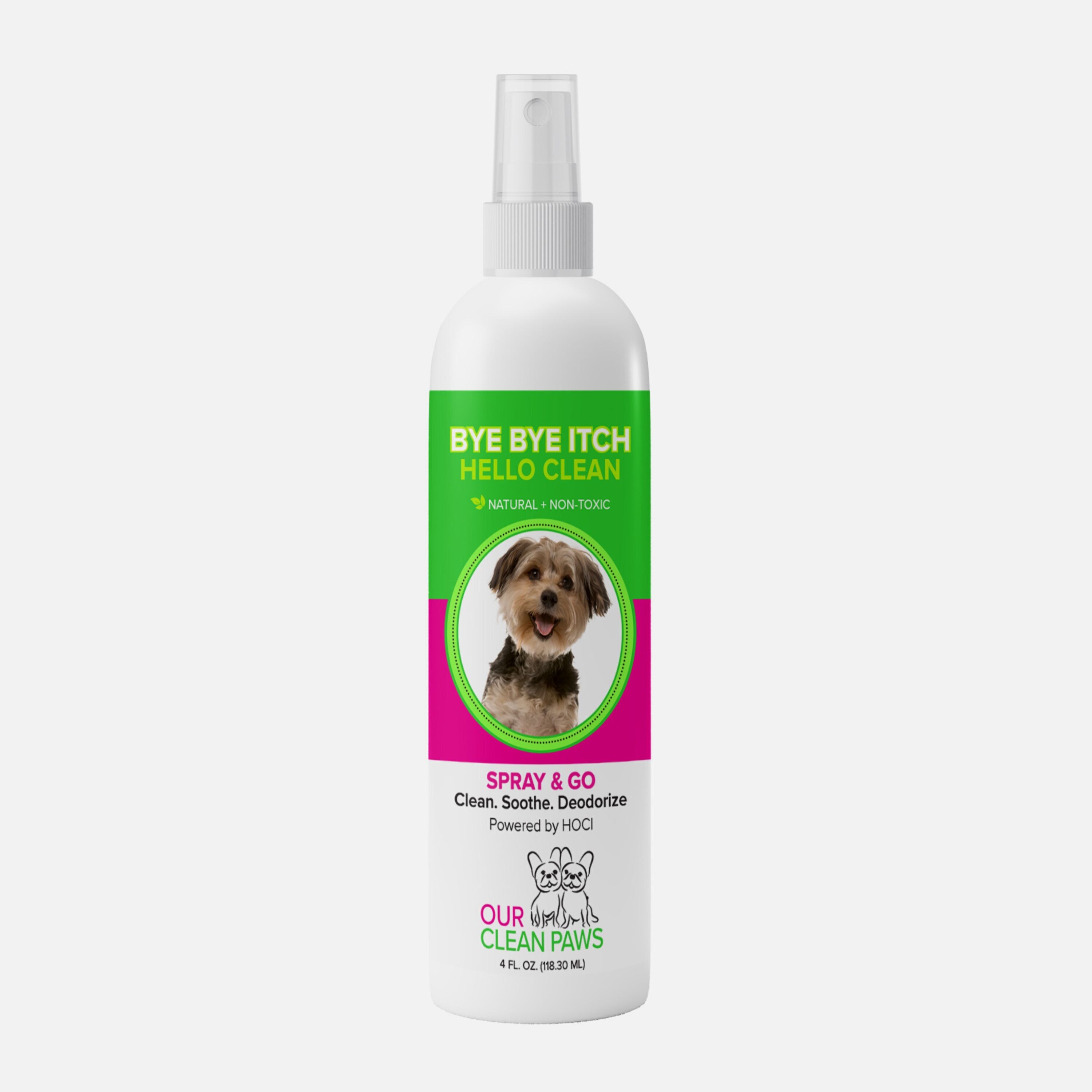 OUR CLEAN PAWS Spray & Go Cleanse, Soothe And Deodorize, 4 Oz , CVS