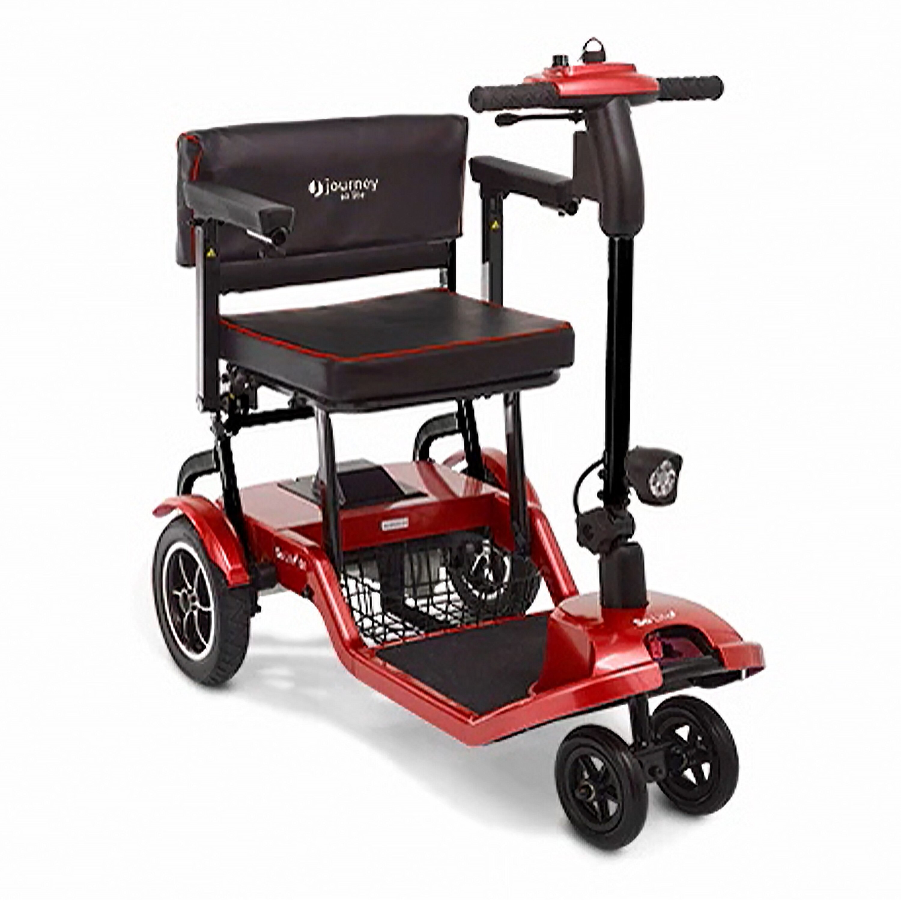Journey Health And Lifestyle So Lite Power Mobility Scooter Battery Powered, Red , CVS