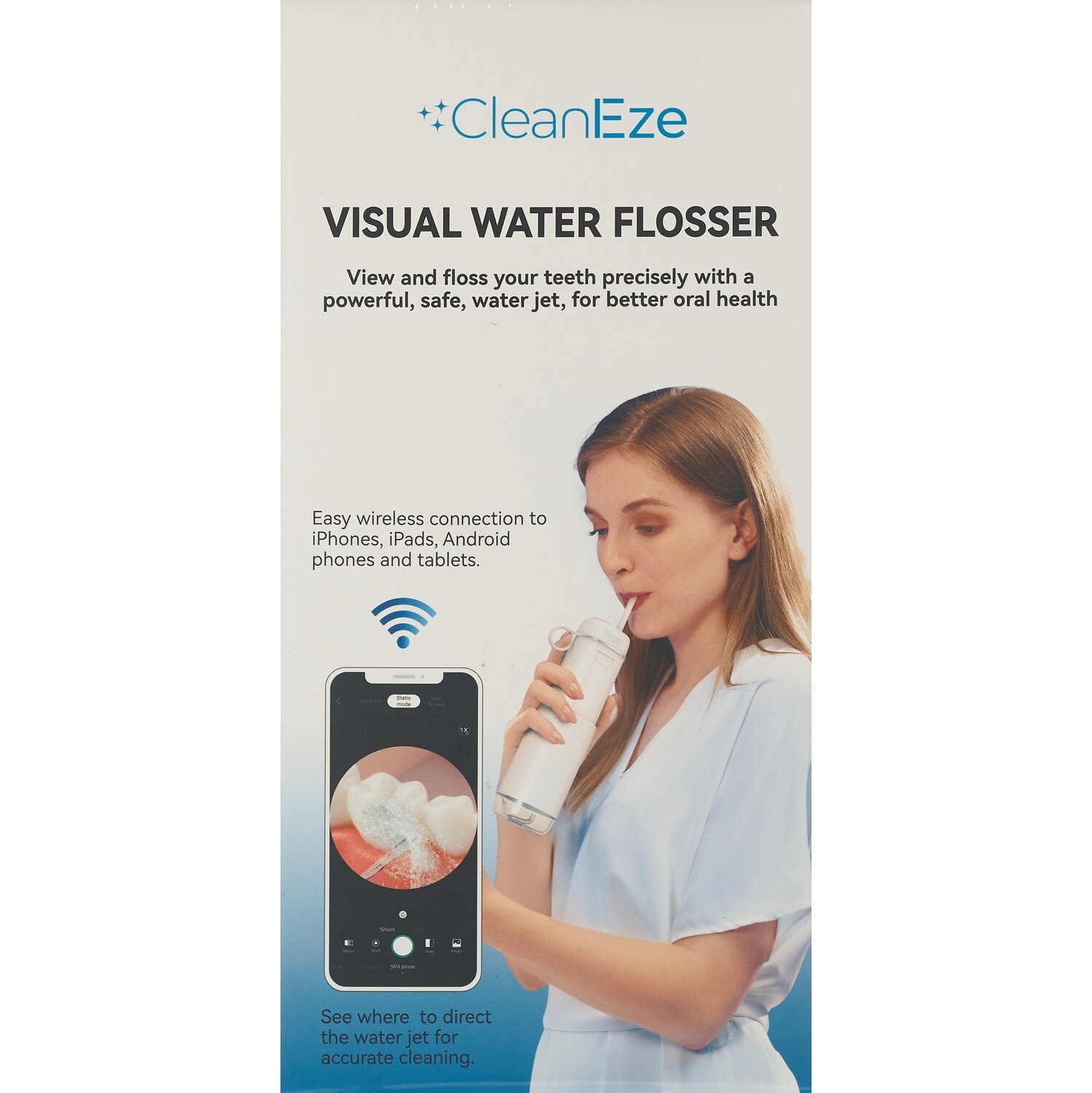 BeBird CleanEze Visual Water Flosser With Camera , CVS