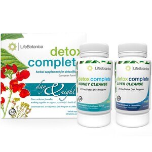 Life Botanica Detox Complete Kidney Cleanse, Day & Night