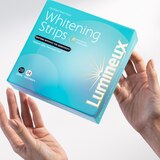 Lumineux Teeth Whitening Strips, Peroxide-Free, 14 Treatments, thumbnail image 3 of 11