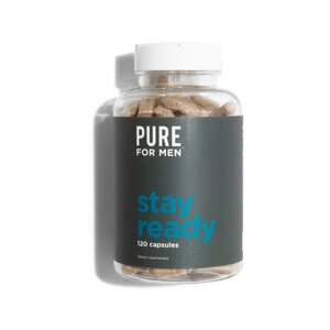 Pure for Men Stay Ready Fiber Capsules, 120 CT
