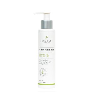 Sagely Naturals Relief & Recovery CBD Cream 4 OZ - State Restrictions Apply
