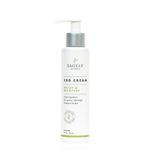 Sagely Naturals Relief & Recovery CBD Cream, 4 OZ - State Restrictions Apply